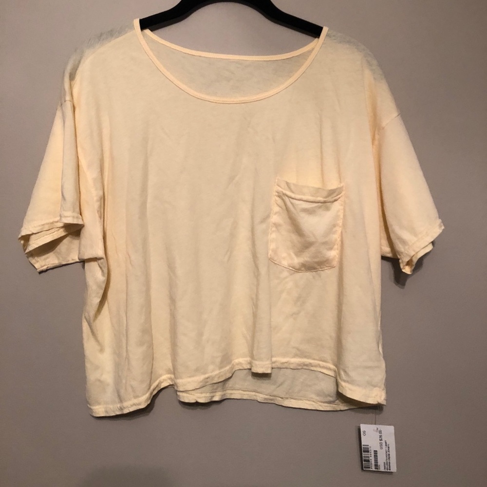 American apparel cropped T-shirt